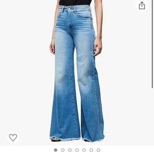 Light bell bottom jeans